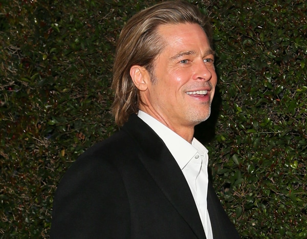 Swipe Right, Ladies! Brad Pitt Is Putting His SAG Award In His Tinder Profile